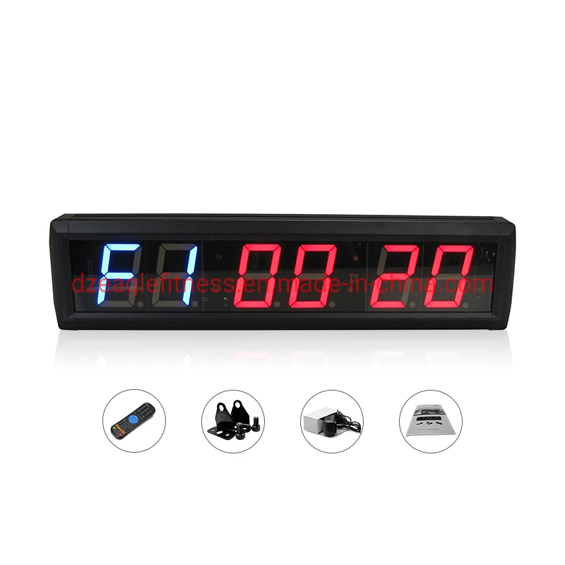 Home Exercise Fitness Sports Countdown Timer Gym LED 6 Digital Timer