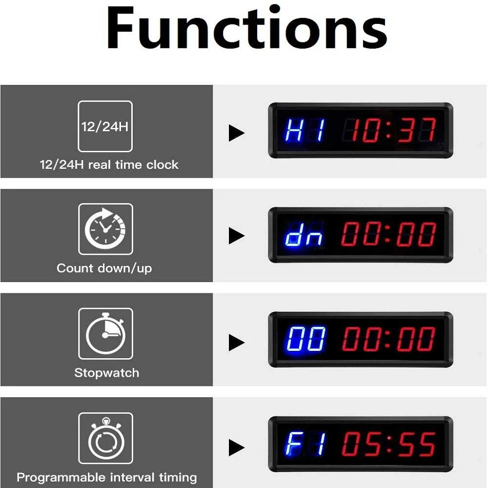 Gym Timer for Home Gym Fitness Workouts