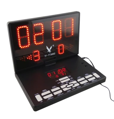 Программируемое цифровое табло для тенниса/бадминтона со светодиодным дисплеем и клавиатурой.