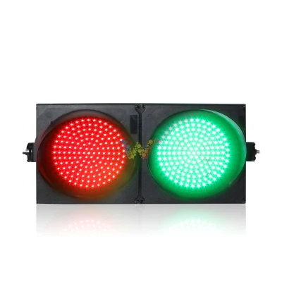 Светодиодный светофор, двойной цифровой таймер обратного отсчета с красно-зеленым цветом.