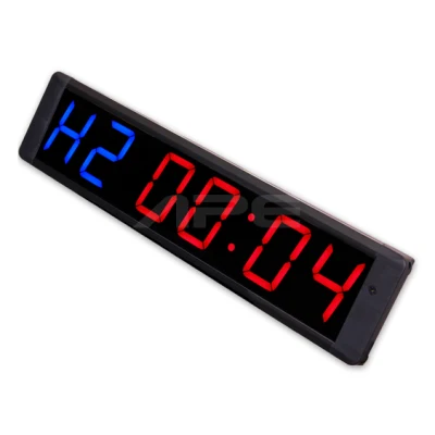 Ape Fitness 4-дюймовые 6-значные лучшие светодиодные цифровые часы для тренажерного зала Crossfit Таймер для спортзала
